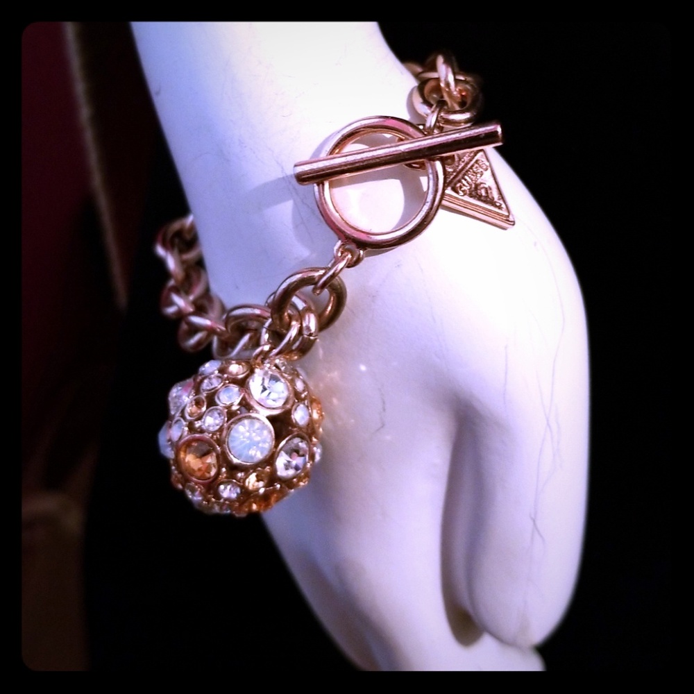 Beautiful rose gold Guess bracelet